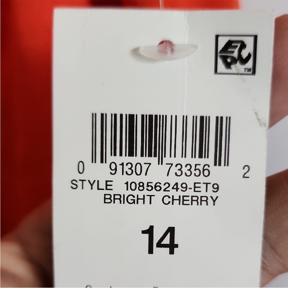 INC 14 Orange Sleeveless Jumpsuit nwt for Macy’s - Picture 3 of 9